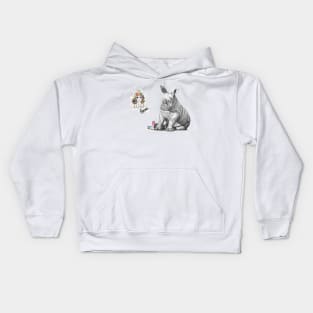 Chubby Unicorn Squad Kids Hoodie